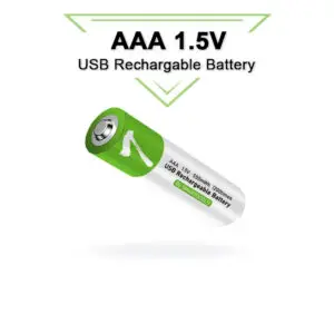 USB oplaadbare batterij - Type AAA - 550 mWh - 4 stuks